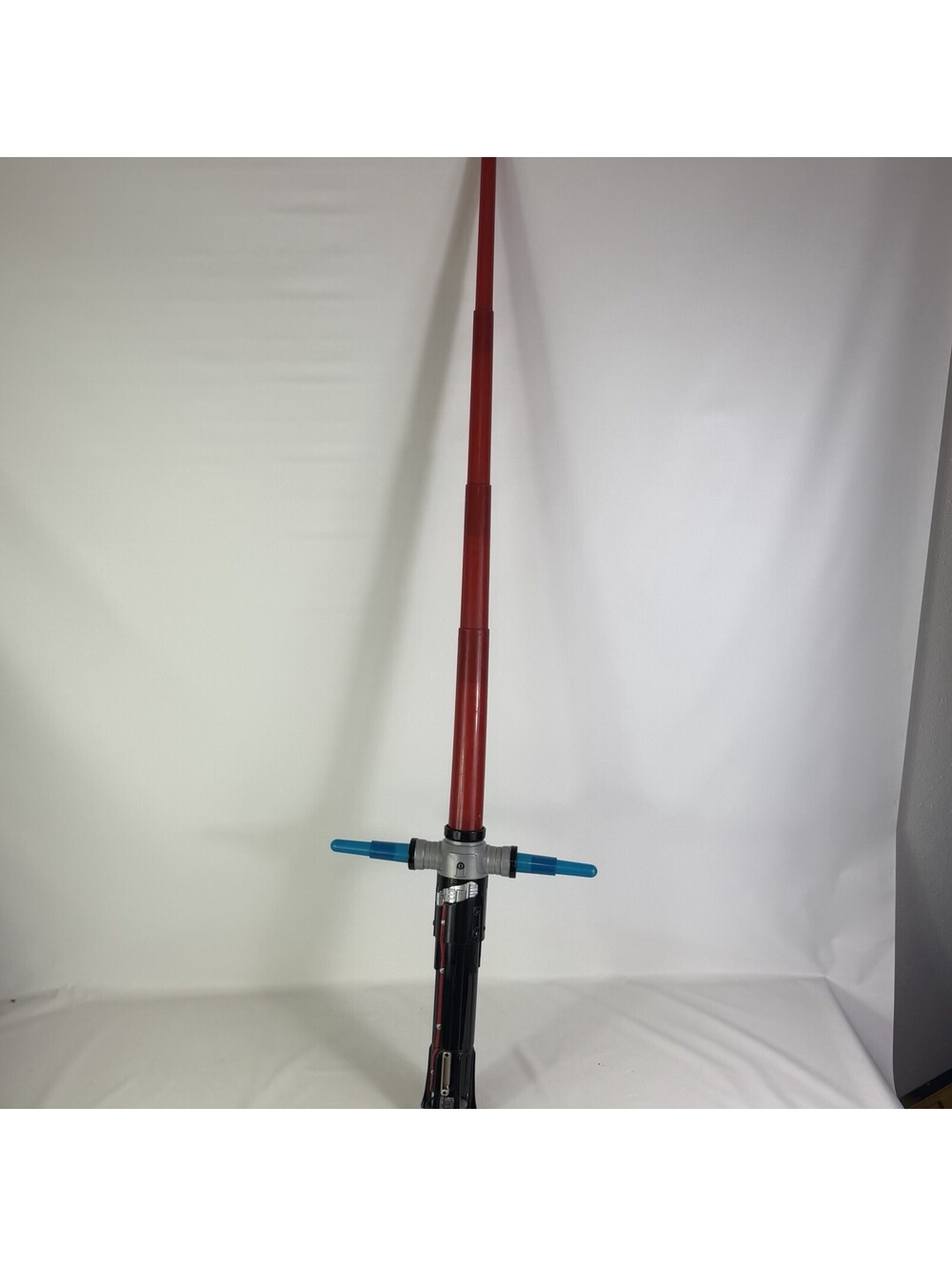 RARE Star Wars Blade Builders Kylo Ren Extendable Electronic Lightsaber BLUE/RED